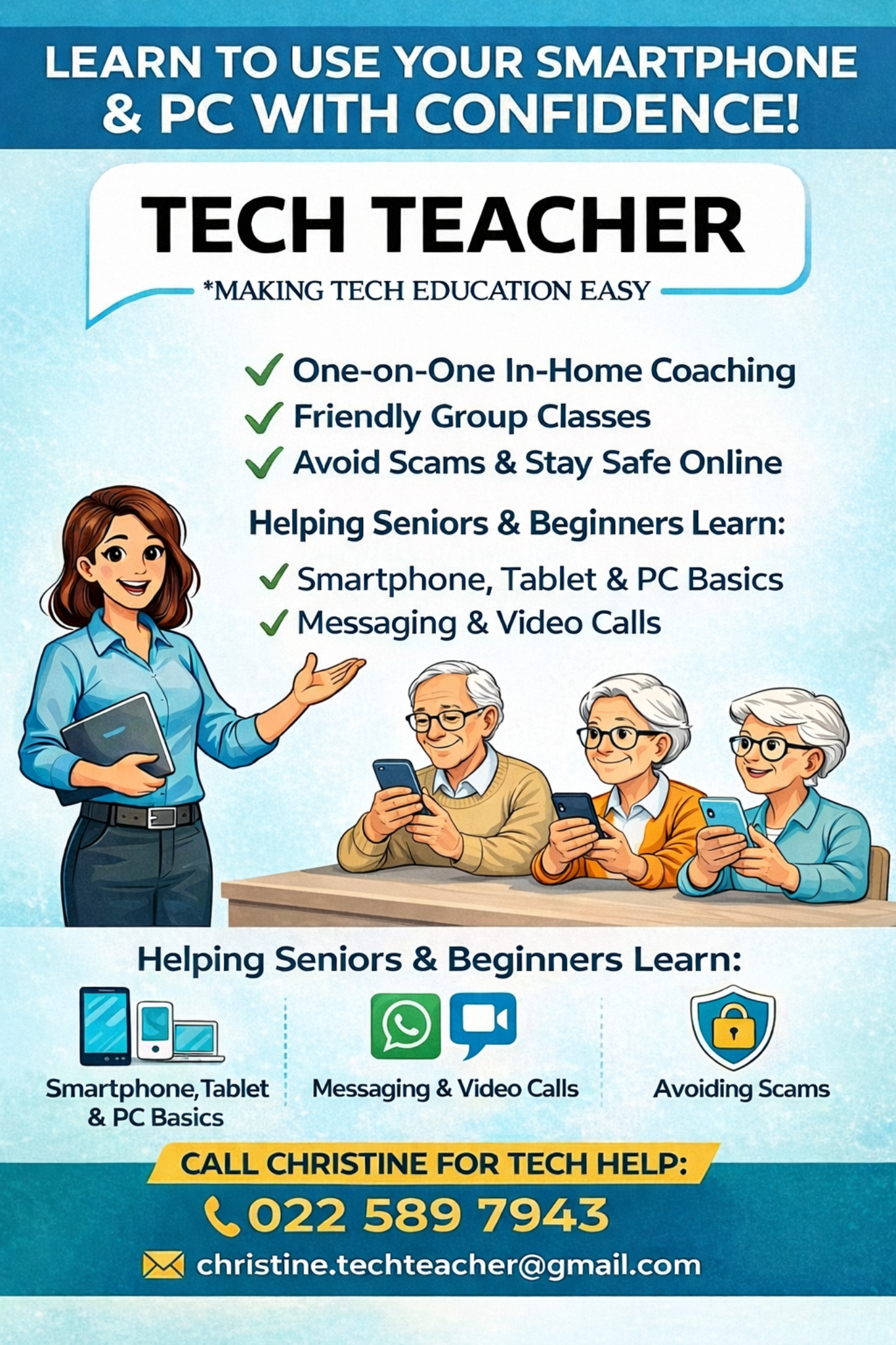 Tech Teacher flyer